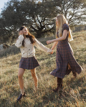 Load image into Gallery viewer, Rylee + Cru - Teen Pleated Skirt - Midnight Plaid