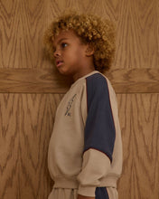 Load image into Gallery viewer, Rylee + Cru - Paneled Sweatshirt - Stone