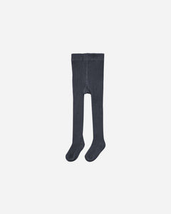 Rylee + Cru - Ribbed Tights - Navy