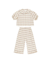 Load image into Gallery viewer, Rylee + Cru - Ruffle Pajamas - Holiday Plaid