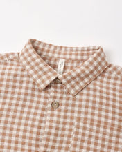Load image into Gallery viewer, Rylee + Cru - Collared Long Sleeve Shirt - Fawn Gingham