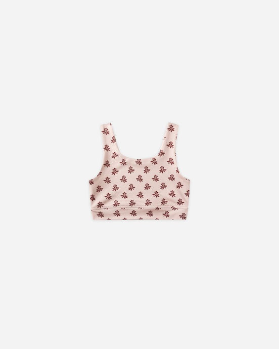Rylee + Cru - Swift Sports Bra - Blush Fleur