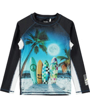 Load image into Gallery viewer, Molo - Neptune LS Rash Guard - Sunset Surfer