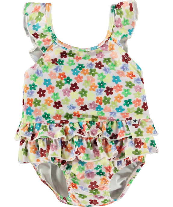 Molo - Nalani Baby Swimsuit - Flower Petit