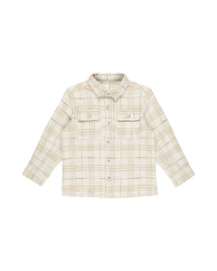 Rylee + Cru - Collared Long Sleeve Shirt - Vintage Plaid