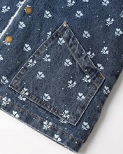 Load image into Gallery viewer, Rylee + Cru - Long Chore Coat - Heart Ditsy