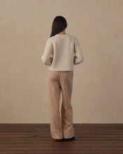 Load image into Gallery viewer, Rylee + Cru - Teen Fuzzy Cardigan - Natural