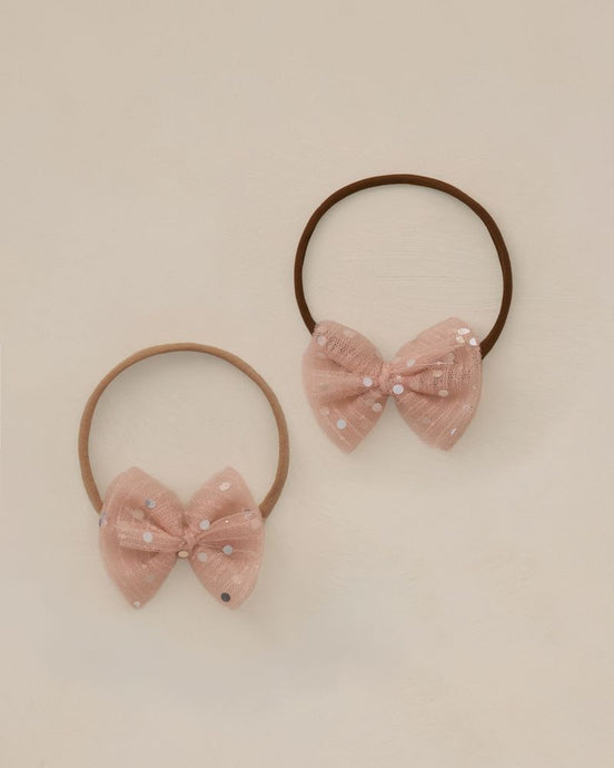 Noralee - Flutter Headband - Rose/ Beige
