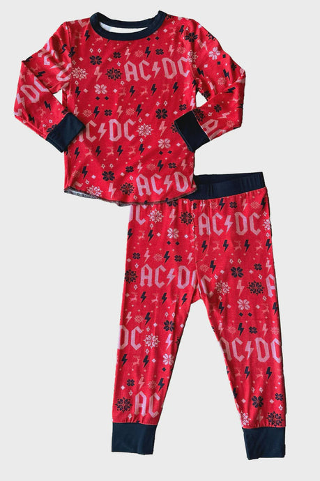 Rowdy Sprout - ACDC Holiday Bamboo Thermal Set