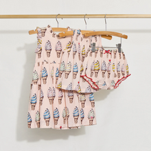 Load image into Gallery viewer, Pink Chicken - Baby Girls Jaipur 2-pc set - pink soft serve