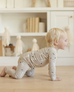 Quincy Mae - Bamboo Pajama Set - Skeletons