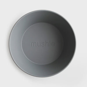 Round Dinnware Bowl, Set of 2 - Smoke