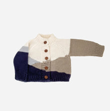 Load image into Gallery viewer, The Blueberry Hill - Sunset Cardigan - Navy