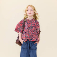 Load image into Gallery viewer, Pink Chicken - Girls Jaipur Top - Paisley Vines