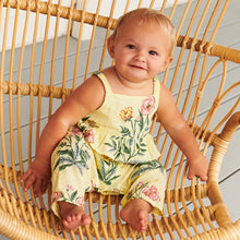 Load image into Gallery viewer, Pink Chicken - Baby Girls Brianne Jumper - Pale Yellow Poppy