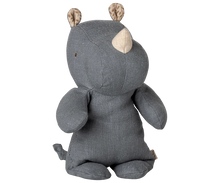Load image into Gallery viewer, Maileg - Safari Friends Rhino, Small - Dusty Blue