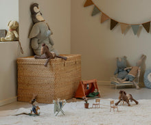 Load image into Gallery viewer, Maileg - Cowboy Mouse on Rocking Horse, Little Brother