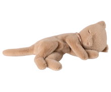 Load image into Gallery viewer, Maileg - Sleeping Kitten Plush, Small - Cream Peach