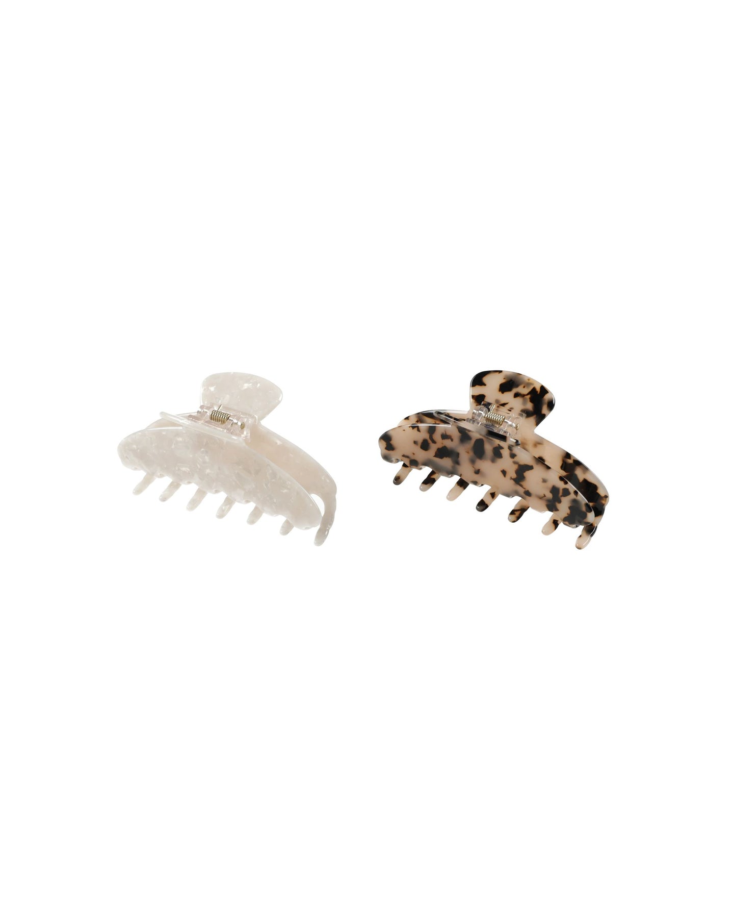 Rylee + Cru - Claw Clip Set - Pearl, Tortoise