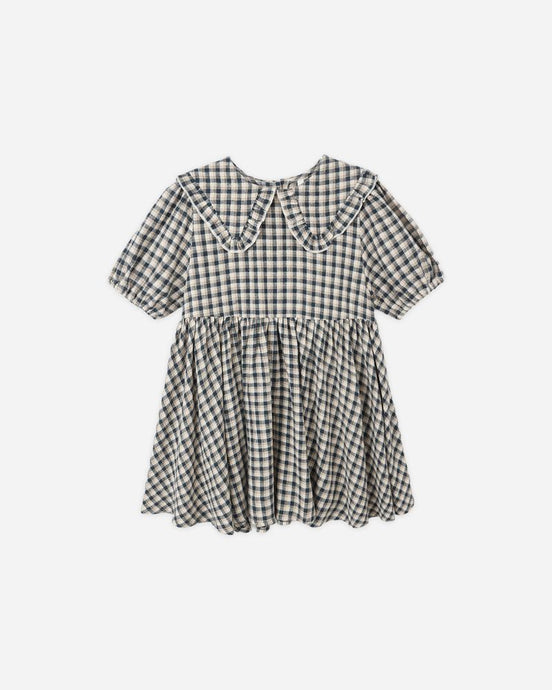Rylee + Cru - Camille Dress - Navy Check