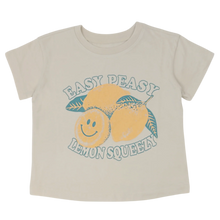 Load image into Gallery viewer, Tiny Whales - Easy Peasy Boxy Tee - Parchment