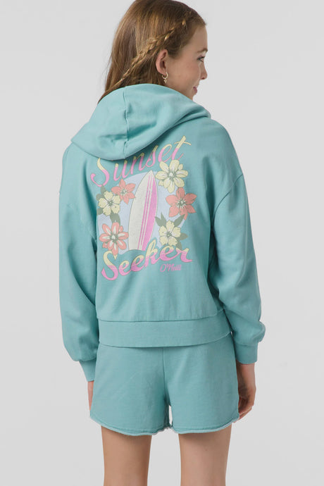 O'neill - Girl's Asher Pullover Fleece - Nile Blue
