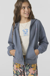 O'neill - Girl's Barlow Zip Fleece - Slate