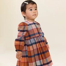 Load image into Gallery viewer, Pink Chicken - Baby Girls Mae Dress Set - Hayride Plaid