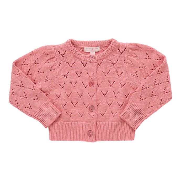 Pink Chicken - Girls Connie Sweater - Pink