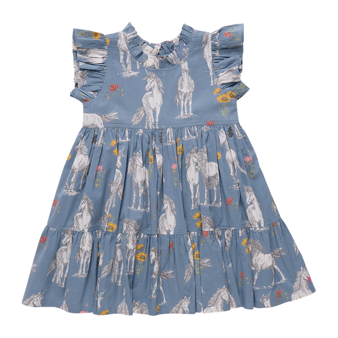 Pink Chicken - Jennifer Dress - Unicorn Field