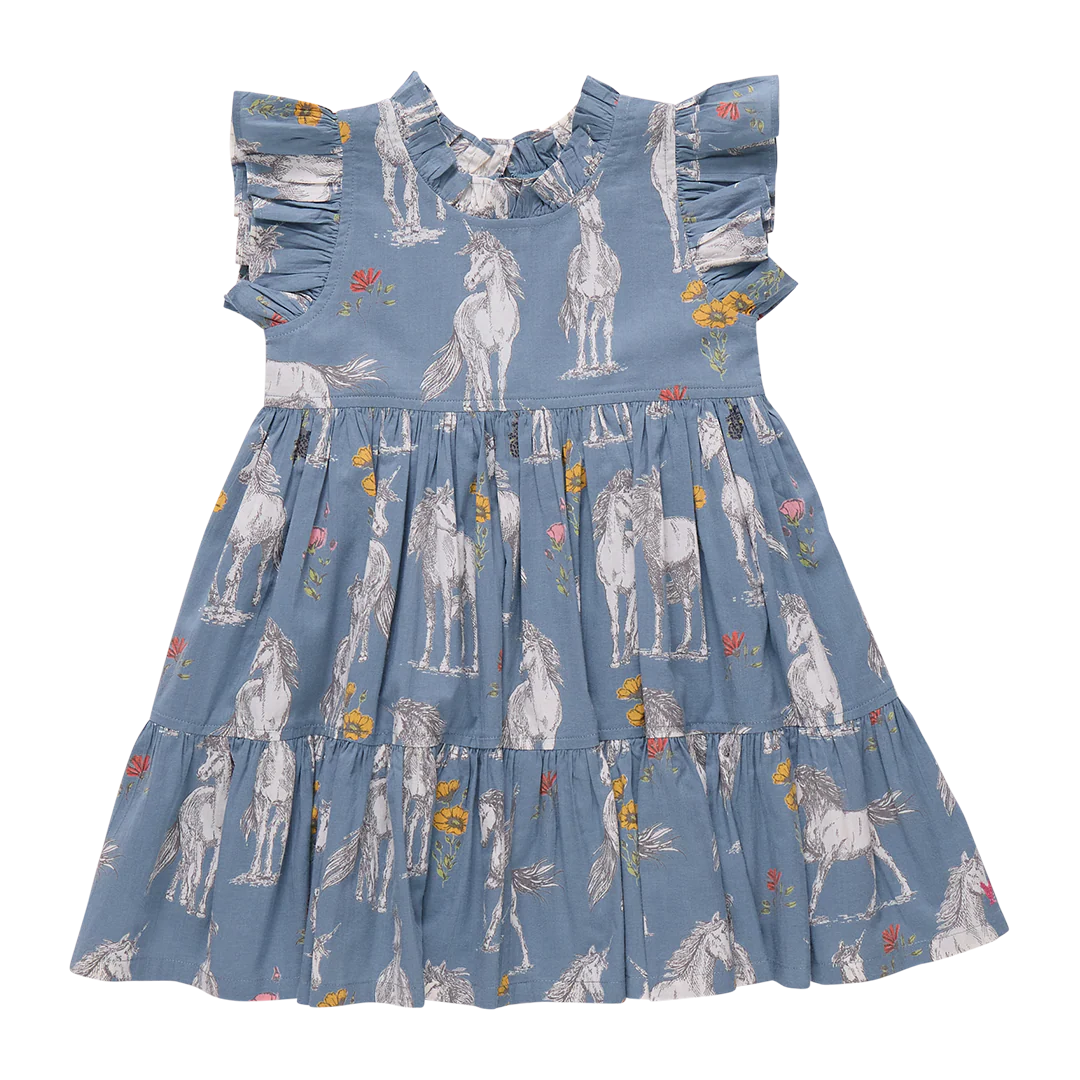 Pink Chicken - Jennifer Dress - Unicorn Field