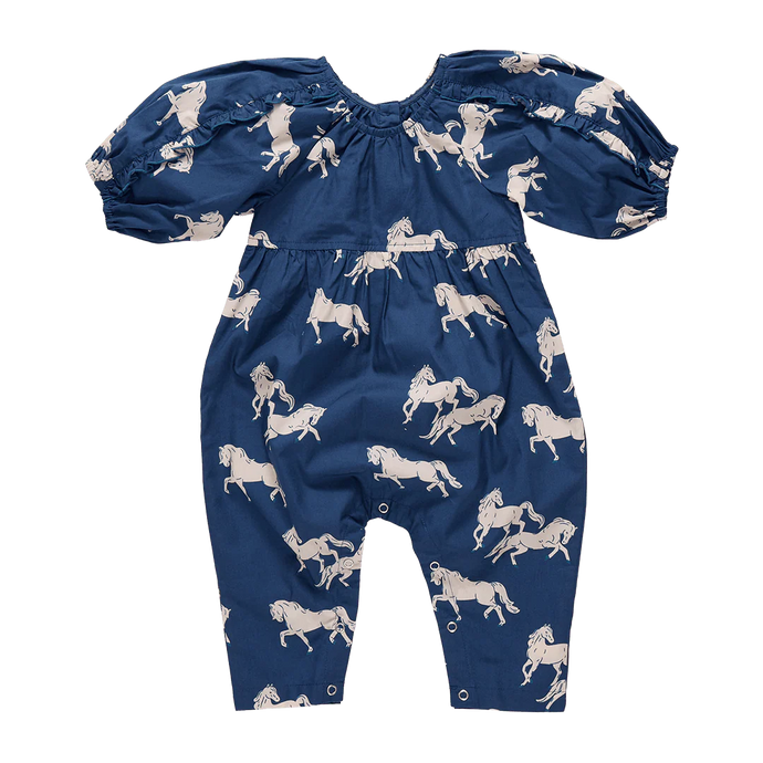 Pink Chicken - Baby Girls Katya Jumper - Wild Horses