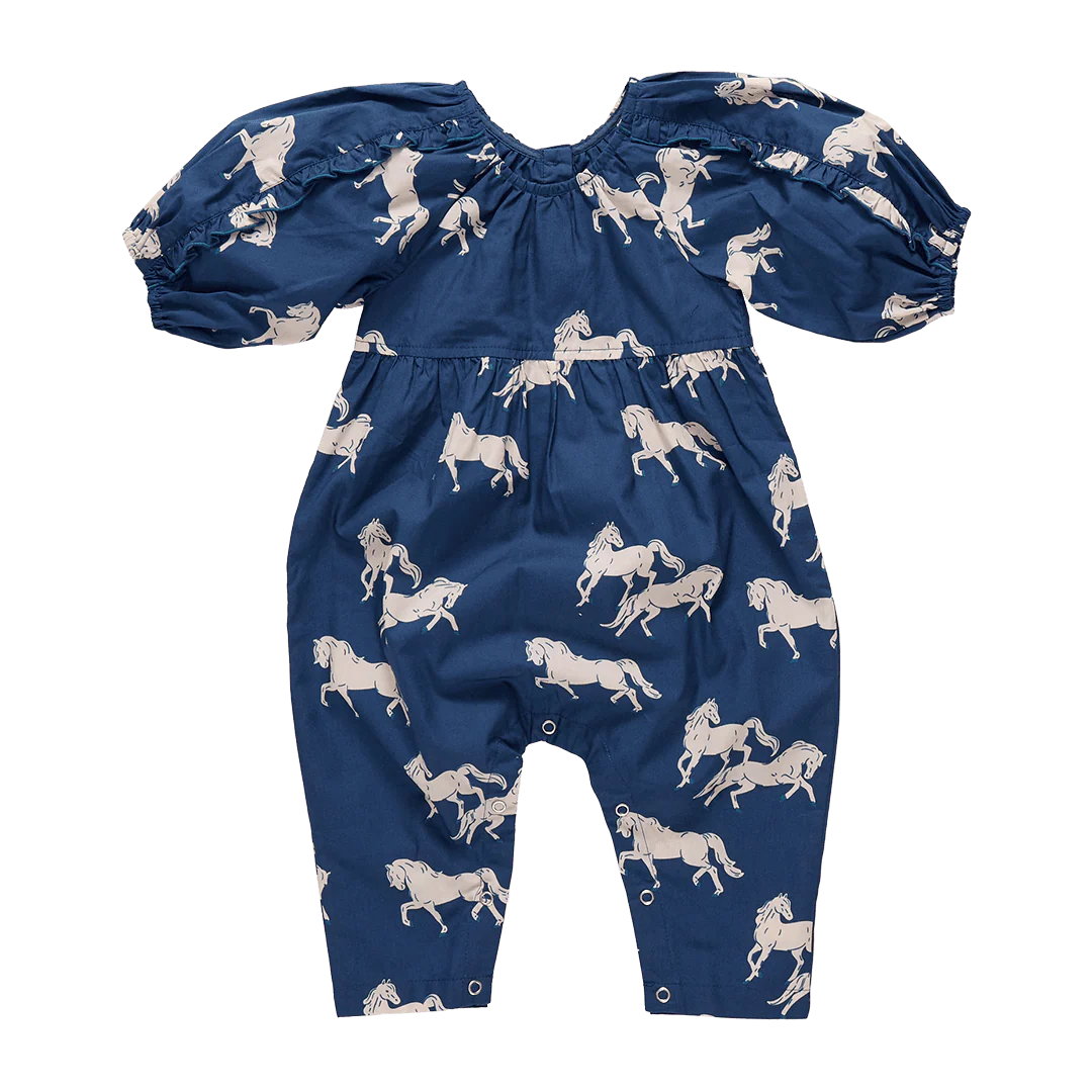 Pink Chicken - Baby Girls Katya Jumper - Wild Horses