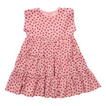 Load image into Gallery viewer, Pink Chicken - Peachy Dress - Pink Tiny Roses