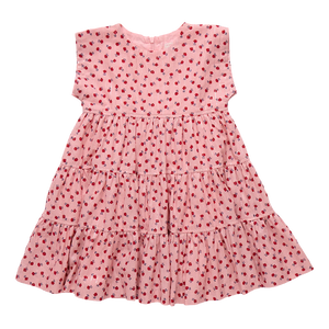 Pink Chicken - Peachy Dress - Pink Tiny Roses