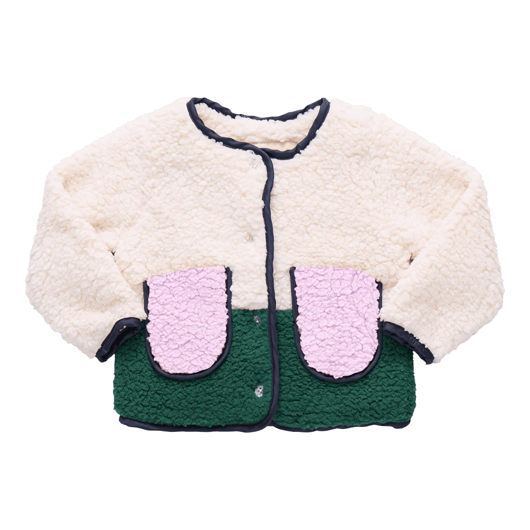 Pink Chicken - Girls Ruth Jacket - Cream