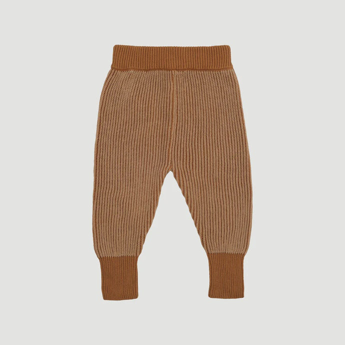 Red Caribou - Pima Cotton Knit Pants - Two-Tone Beige