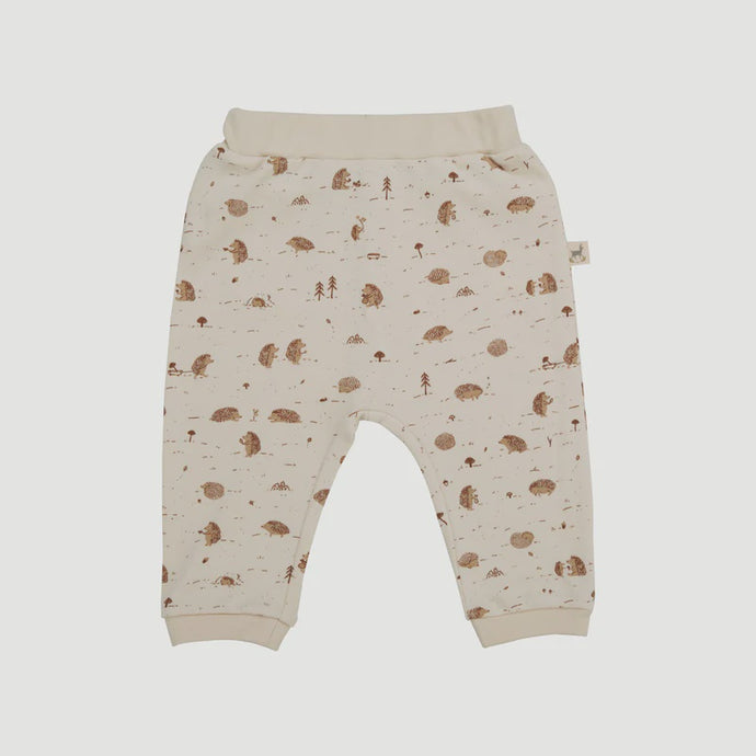 Red Caribou - Organic Pants - Woodland Hedgies Light Beige