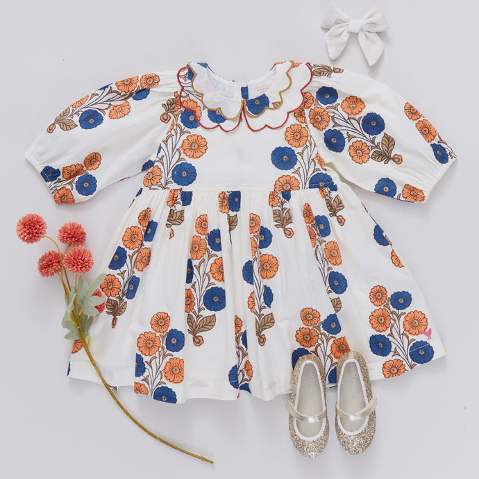 Pink Chicken - Girls Darcy Dress - Buttercup Floral