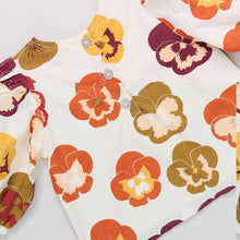 Load image into Gallery viewer, Pink Chicken - Girls Dana Top - Autumn Pansies