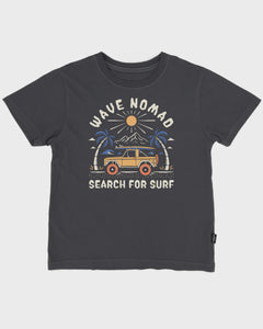 Feather 4 Arrow - Wave Nomad Vintage Tee - Lava Rock