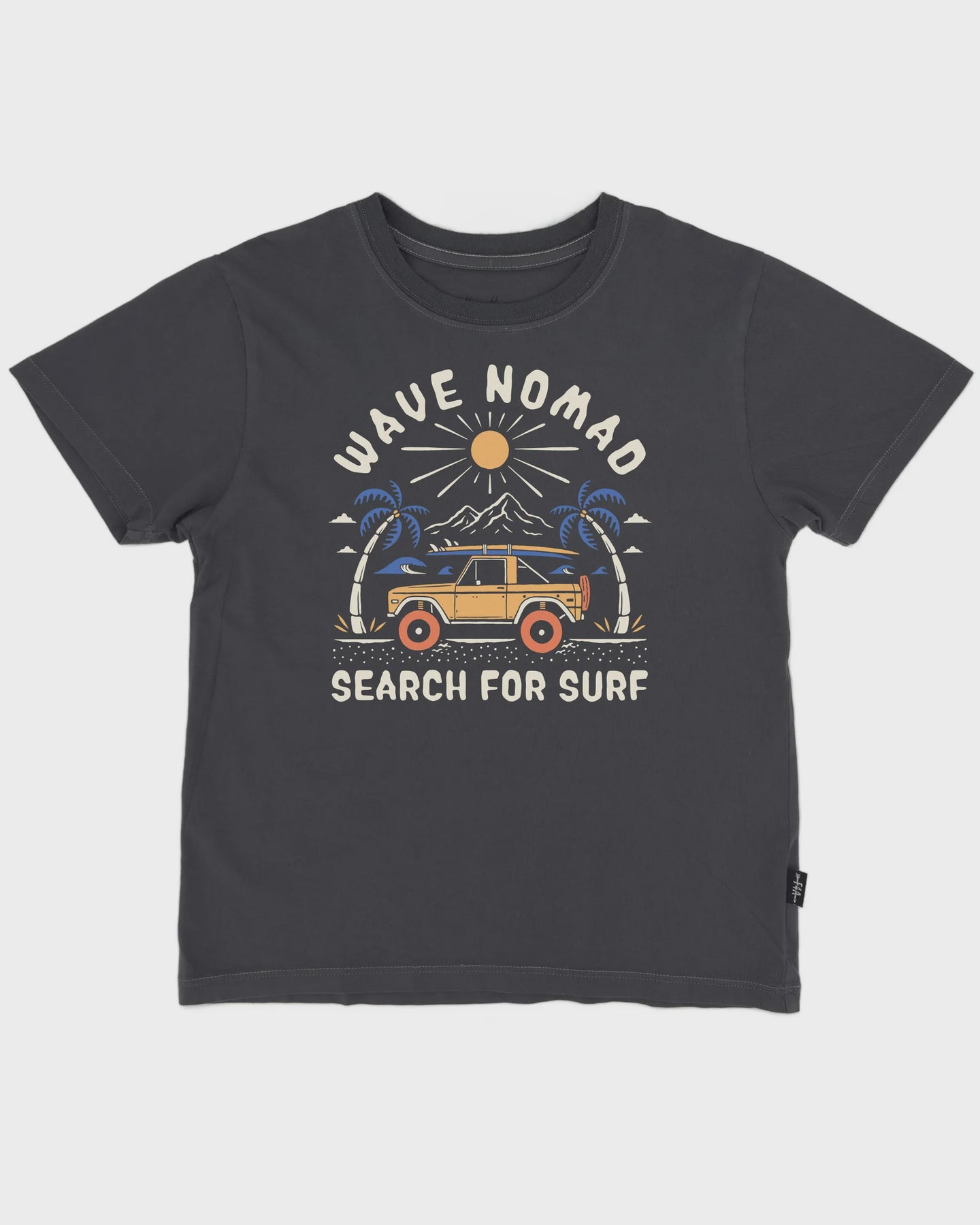 Feather 4 Arrow - Wave Nomad Vintage Tee - Lava Rock