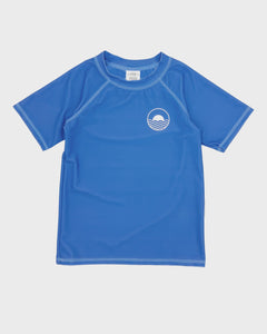 Feather 4 Arrow - Icon S/S Rashguard - Marina Blue
