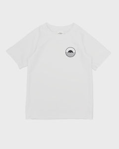 Feather 4 Arrow - Icon S/S Rashguard - White