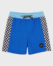 Load image into Gallery viewer, Feather 4 Arrow - Check Mate Volley Trunk - Marina Blue
