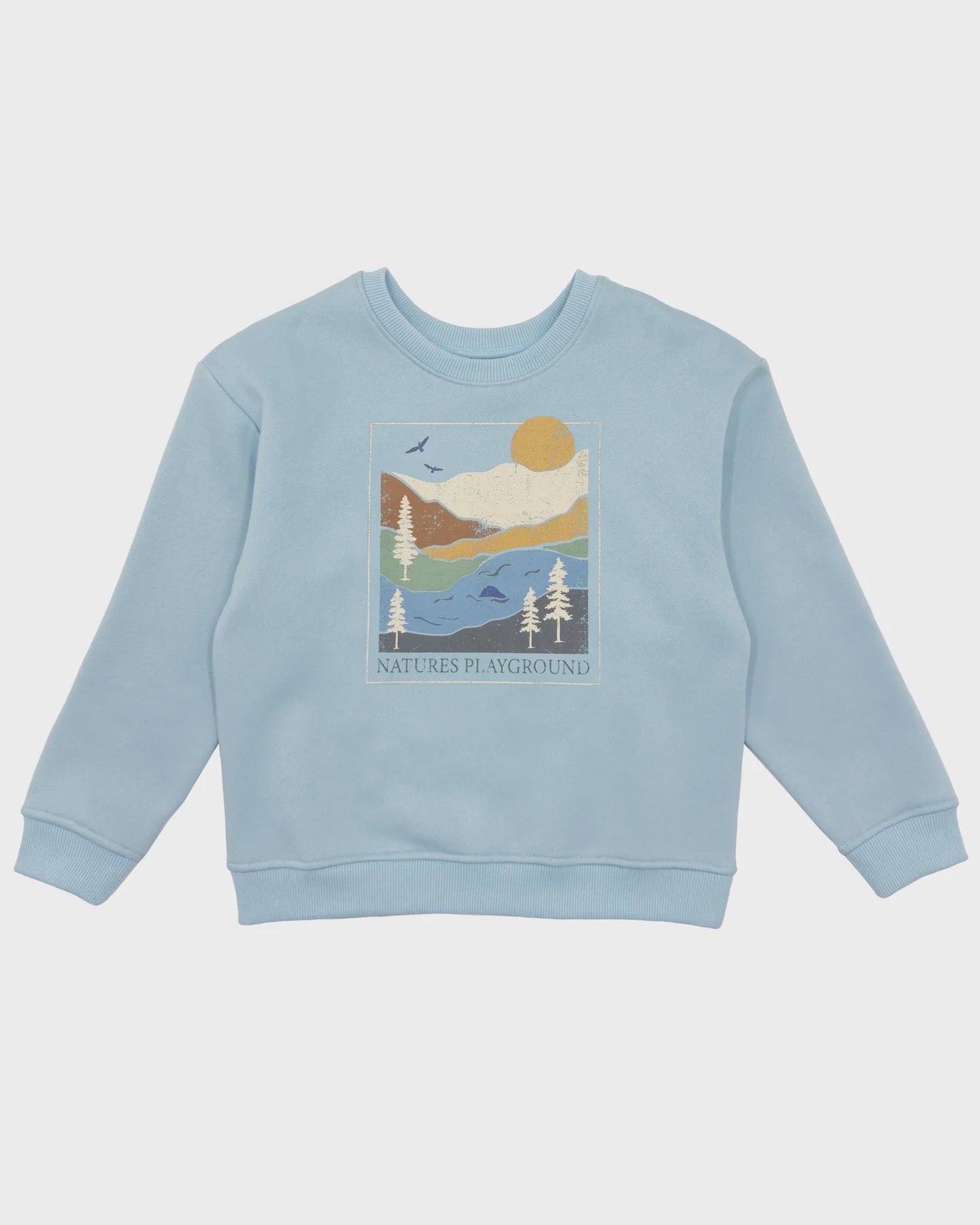 Feather 4 Arrow - Ryder Outdoor Sweatshirt - Faded Denim