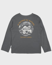 Load image into Gallery viewer, Feather 4 Arrow - Outside L/S Tee - Charcoal