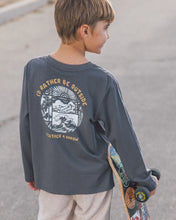 Load image into Gallery viewer, Feather 4 Arrow - Outside L/S Tee - Charcoal