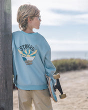 Load image into Gallery viewer, Ryder Stoked Sweatshirt - Sterling Blue