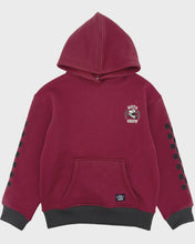 Load image into Gallery viewer, Feather 4 Arrow - Hadley Moto Hoodie -Deep Red